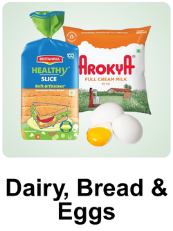 dairy, bread & eggs