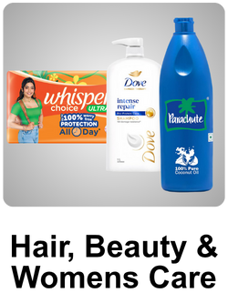 hair, beauty & womens care& skin care& home needs